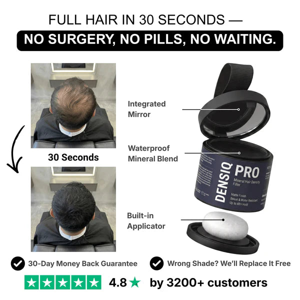 DENSIQ Pro™ - Instant Hair Density Filler